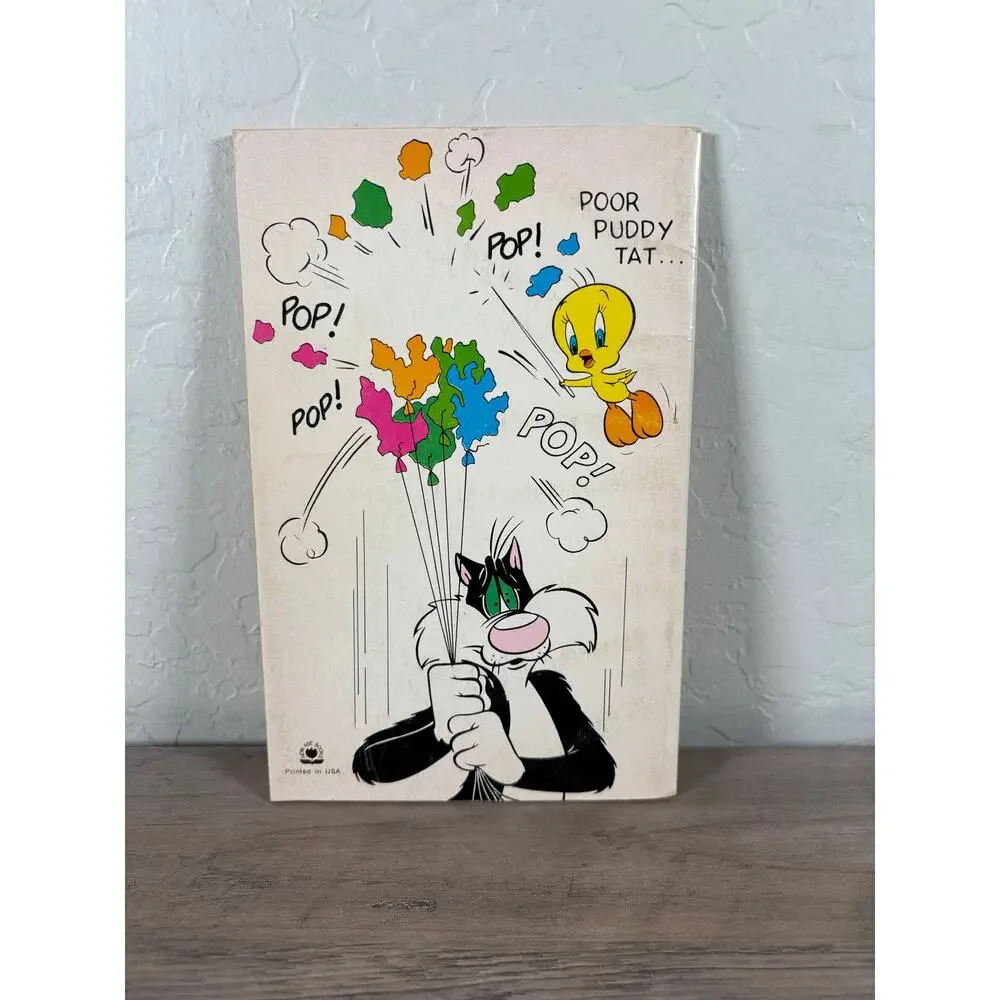 Tweety and Sylvester 1971 Looney Tunes Comic‎ Strip EUC